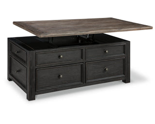 Tyler Creek Coffee Table and 2 End Tables with Console