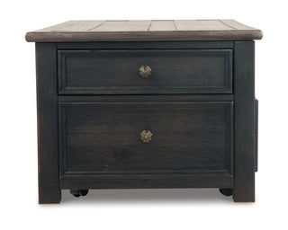 Tyler Creek Coffee Table and 2 End Tables with Console