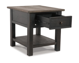 Tyler Creek Coffee Table and 2 End Tables with Console