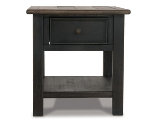 Tyler Creek Coffee Table and 2 End Tables with Console