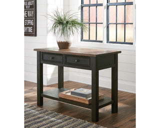 Tyler Creek Coffee Table and 2 End Tables with Console