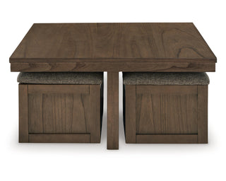 Boardernest Coffee Table with 4 Stools