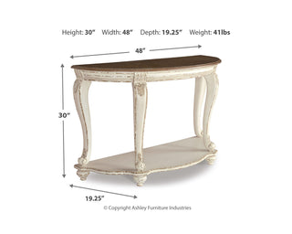 Realyn Sofa Table
