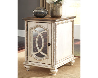 Realyn Coffee Table and 2 End Tables