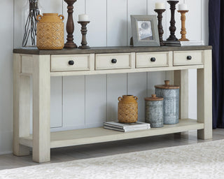 Bolanburg Sofa/Console Table