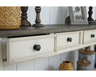 Bolanburg Sofa/Console Table