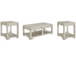Fregine Coffee Table and 2 End Tables