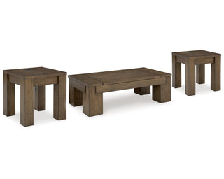 Rosswain Lift-top Coffee Table and 2 End Tables