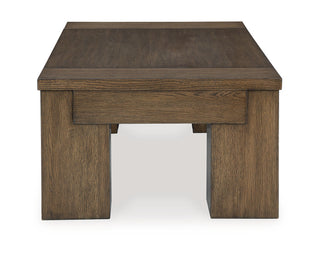 Rosswain Lift-top Coffee Table and 2 End Tables