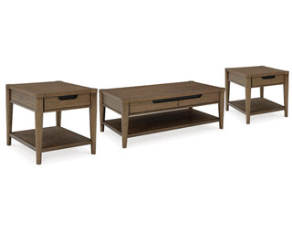 Roanhowe Coffee Table and 2 End Tables