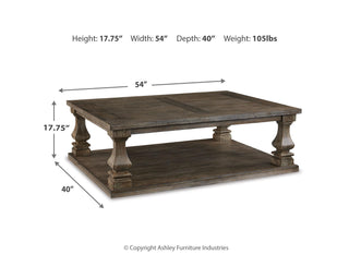 Johnelle Coffee Table and 2 End Tables