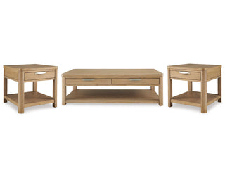 Rencott Coffee Table and 2 End Tables