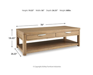 Rencott Coffee Table and 2 End Tables