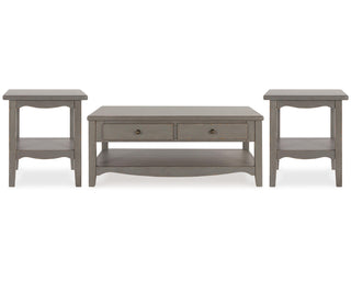 Charina Coffee Table and 2 End Tables