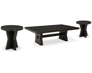 Galliden Coffee Table and 2 End Tables