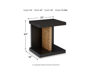 Kocomore Coffee Table and 2 Chairside End Tables