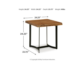 Fortmaine Coffee Table and 2 End Tables