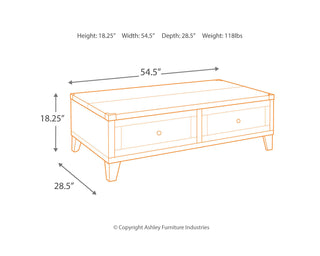 Todoe Coffee Table and End Table
