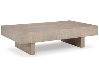Jorlaina Coffee Table and 2 End Tables