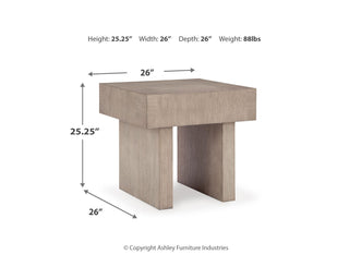 Jorlaina Coffee Table and 2 End Tables