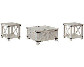 Carynhurst Coffee Table and 2 End Tables