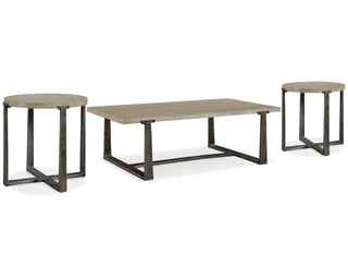 Dalenville Coffee Table and 2 End Tables