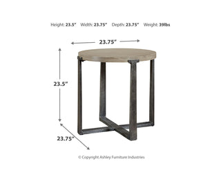 Dalenville Coffee Table and 2 End Tables