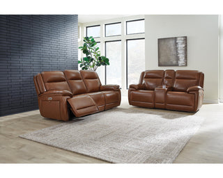 Healy Pier Power Reclining Sofa and Loveseat