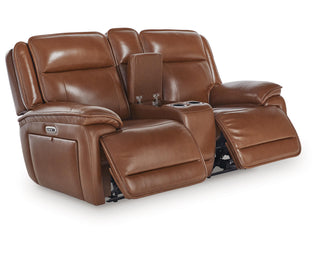 Healy Pier Power Reclining Sofa and Loveseat