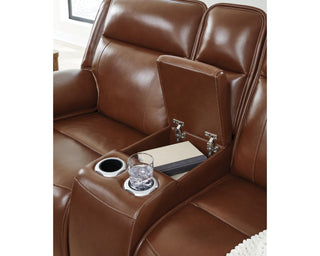 Healy Pier Power Reclining Loveseat with Console