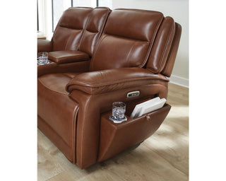 Healy Pier Power Reclining Loveseat with Console