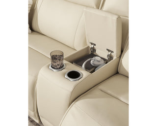 Double Deal 3-Piece Power Reclining Loveseat Sectional with Console