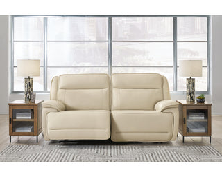 Double Deal 2-Piece Power Reclining Loveseat Sectional
