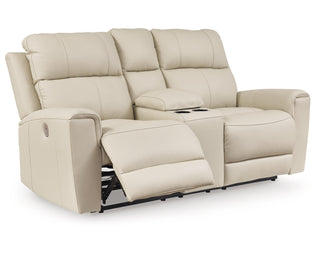 Dahlmoore Power Reclining Loveseat with Console