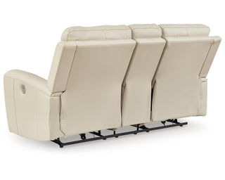 Dahlmoore Power Reclining Loveseat with Console