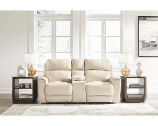 Dahlmoore Power Reclining Loveseat with Console