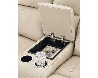 Dahlmoore Power Reclining Loveseat with Console