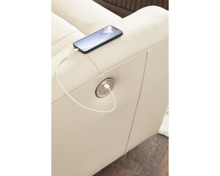 Dahlmoore Power Reclining Loveseat with Console