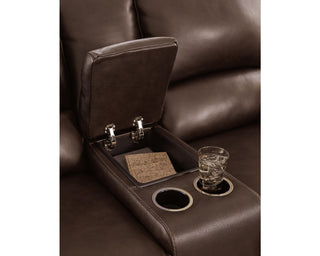 Alessandro Power Reclining Loveseat with Console