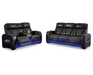 Boyington Power Reclining Sofa and Loveseat