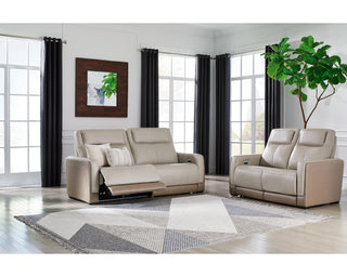 Battleville Power Reclining Sofa and Loveseat