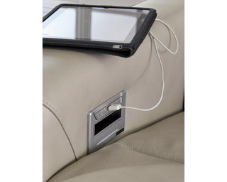 Battleville Power Reclining Sofa and Loveseat