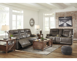 Wurstrow Power Reclining Sofa and Loveseat