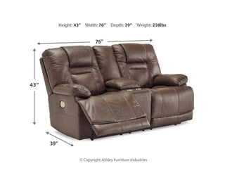 Wurstrow Power Reclining Loveseat