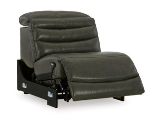Center Line 3-Piece Sectional Sofa and 3-Piece Loveseat with Console