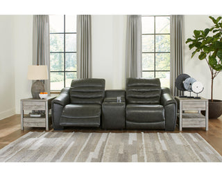 Center Line 3-Piece Power Reclining Loveseat with Console