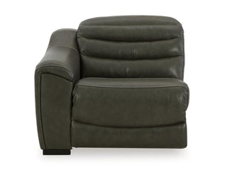 Center Line 3-Piece Sectional Sofa and 3-Piece Loveseat with Console