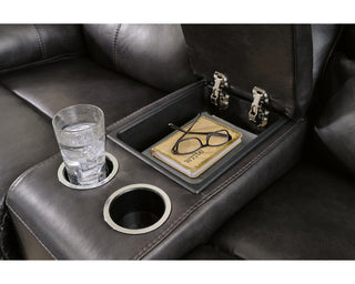 Mountainous Power Reclining Sofa and Loveseat