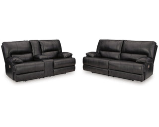Mountainous Power Reclining Sofa and Loveseat