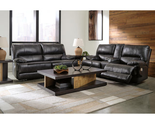 Mountainous Power Reclining Sofa and Loveseat
